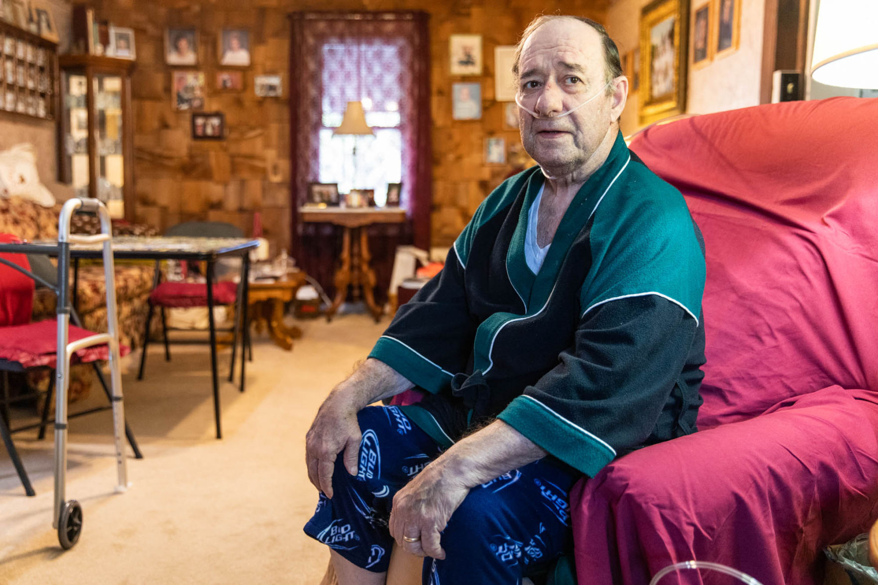 COVID patient glad to be home